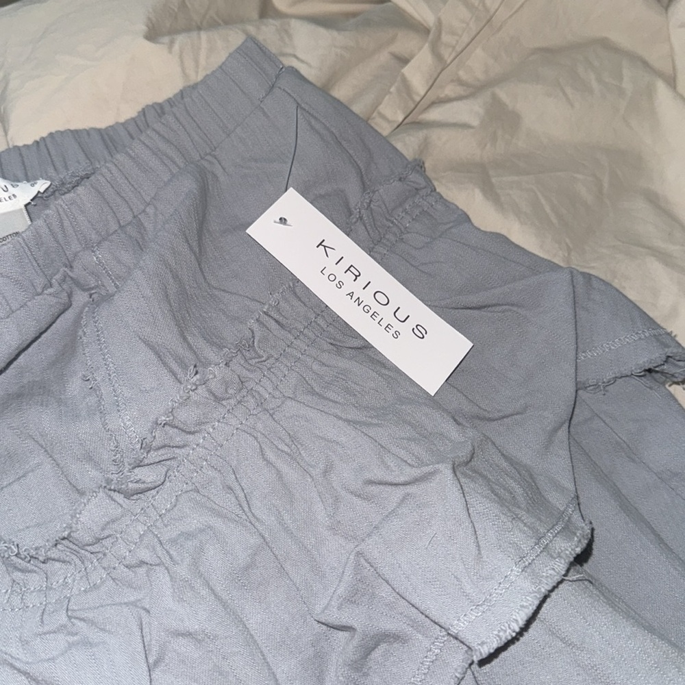NWT Blue Ruffles Skirt - Picture 3 of 3